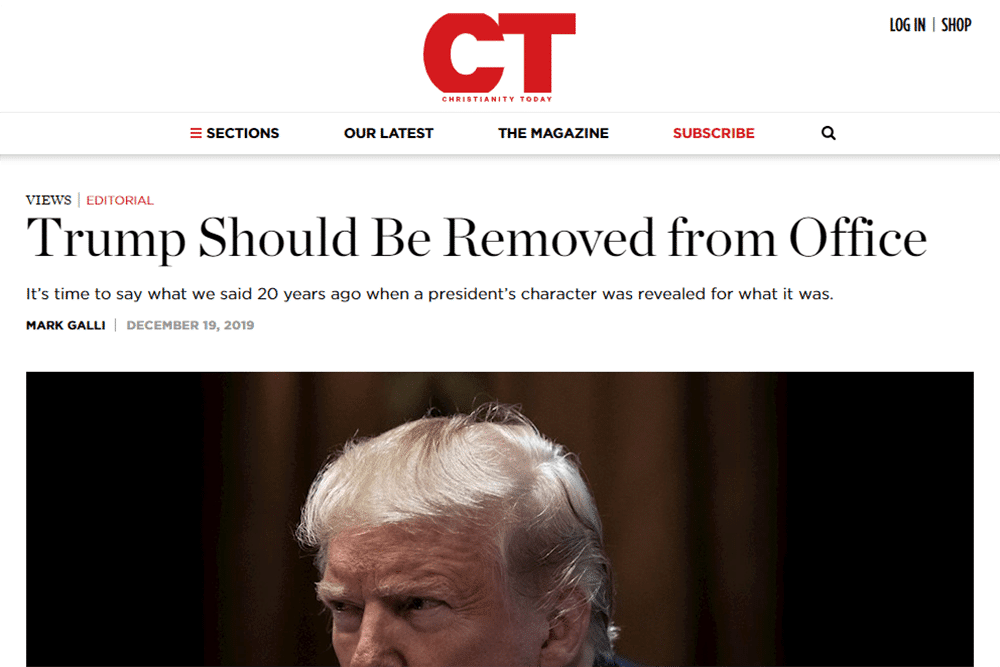 CT Trump Should Be Removed from Office