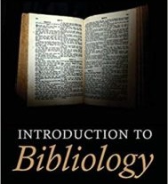 Winter/Spring 2014 Seminar – Bibliology