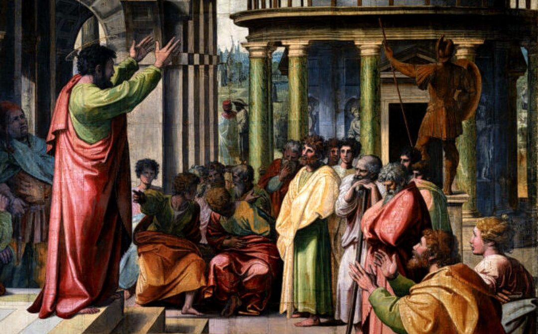 St Paul Preaching in Athens 1515